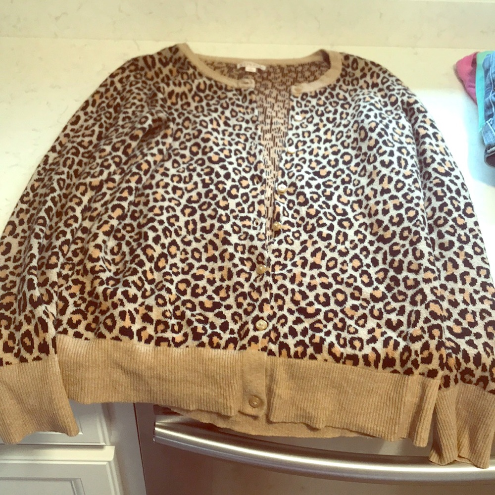 Cheetah cardigan
